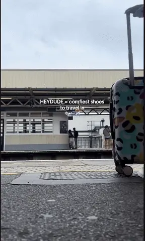 UGC video for HeyDude
